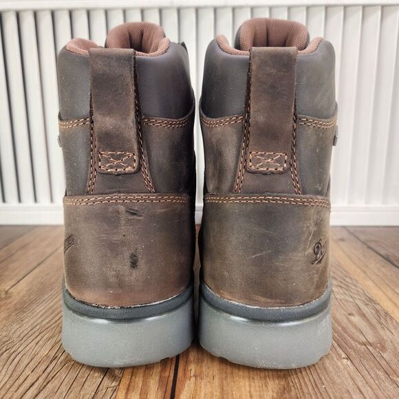 Danner IronSoft 14733 Mens 9 D Brown Leather 6" Waterproof Safety Toe Work Boots - Picture 5 of 12